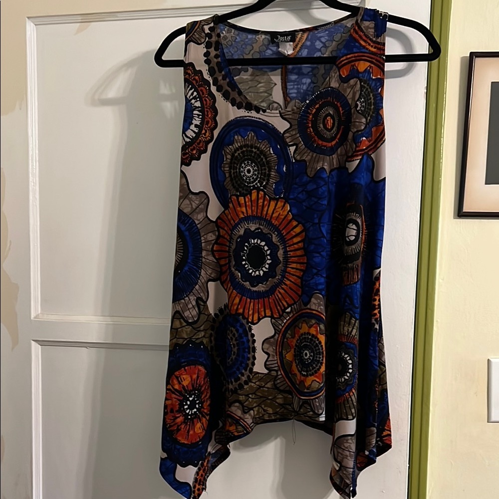 Dotti Multicolor Sleeveless Women's Top